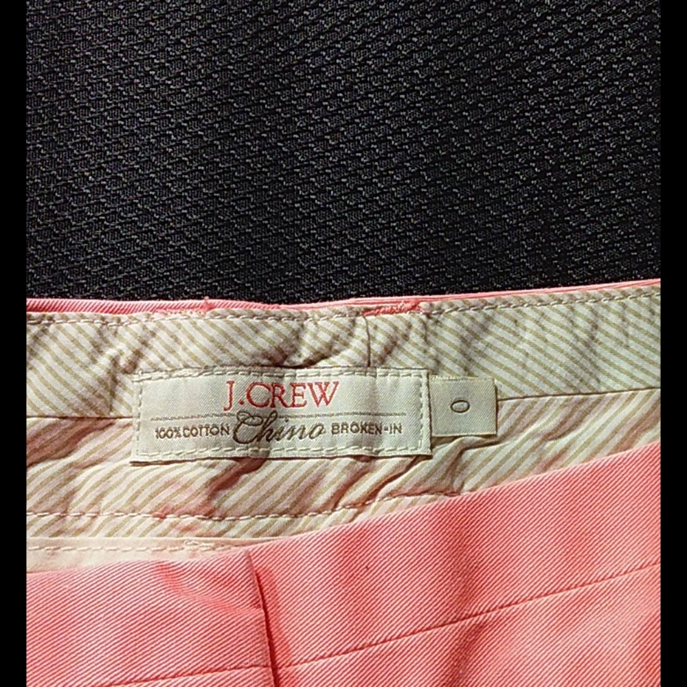 J crew chinook shorts  size 0 - Picture 3 of 6